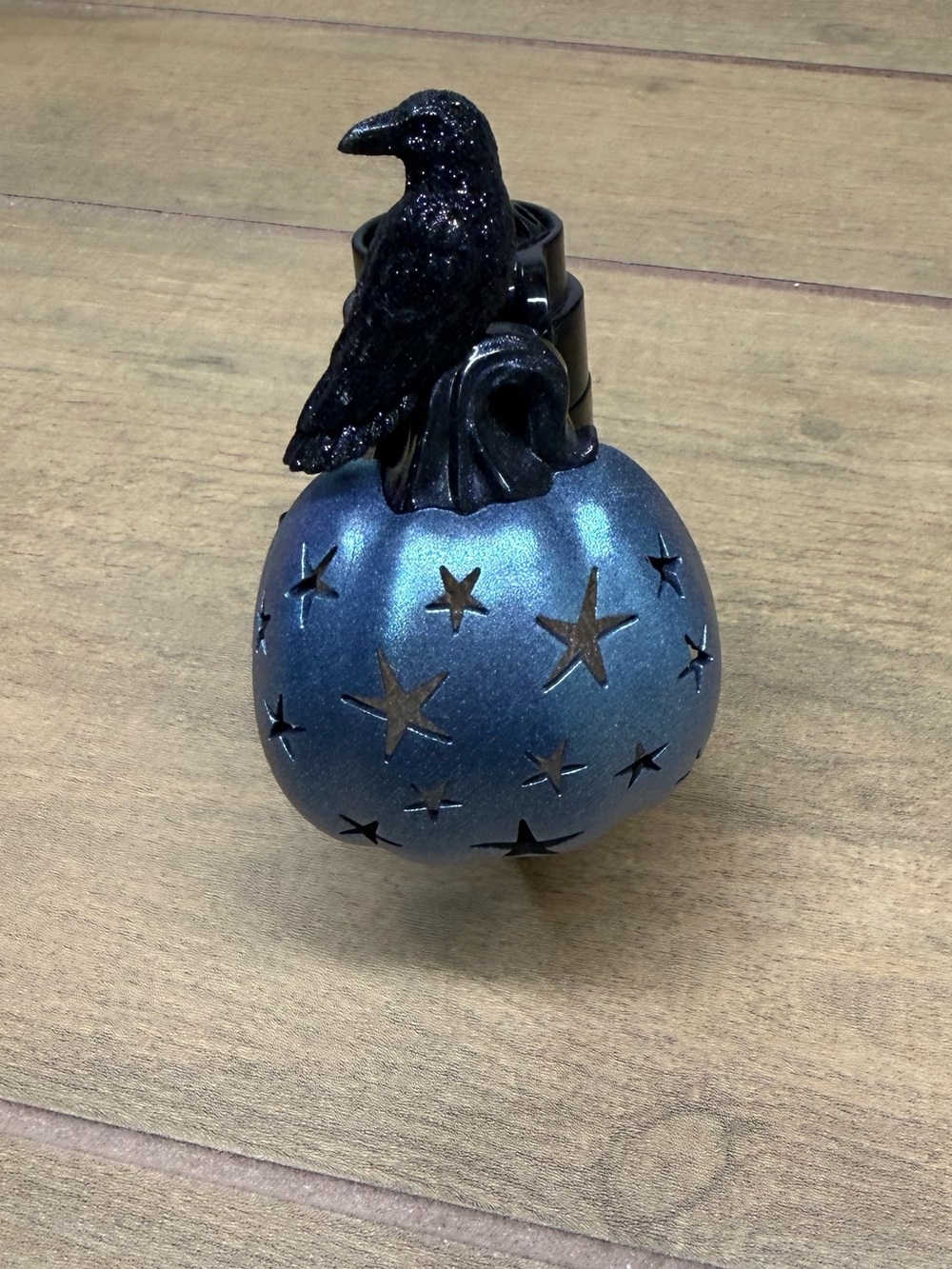 Bath & Body Works Spooky Halloween Pumpkin RAVEN Wallflower NIGHTLIGHT Plug-In